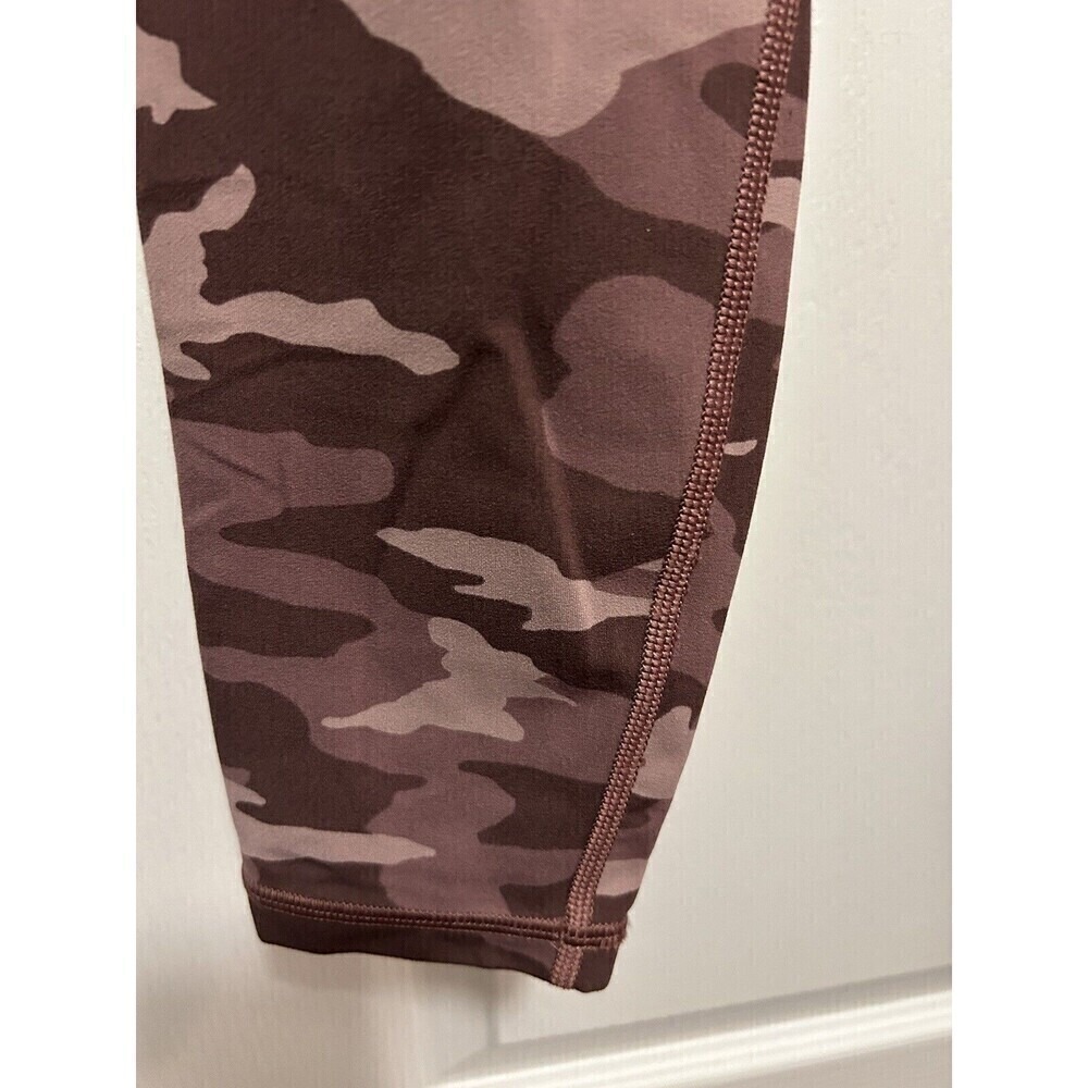 Athleta Womens S Elation Camo 7/8 Tight Leggings Lux Pink High Waisted Workout - Picture 8 of 12